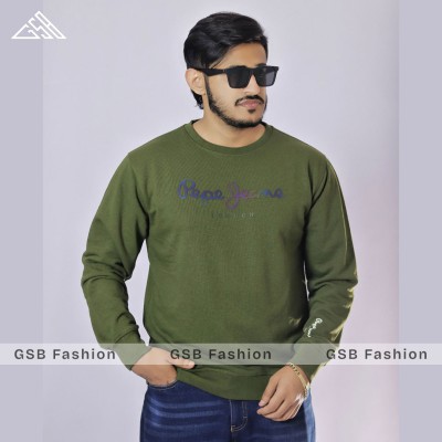 Pepe Jeans Cold Fusion Sweatshirt – Men’s Premium Edition (Olive)