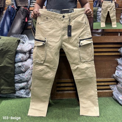 Stylish Cargo Pants for Men | Trendy & Comfortable | Beige