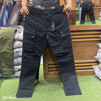 Stylish Cargo Pants for Men | Trendy & Comfortable | Black