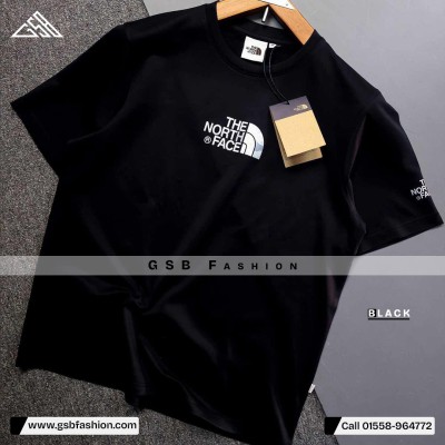 Men's Premium Semi Drop Shoulder Black T-shirt