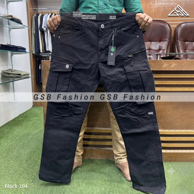 Men’s G-Star Cargo Pants – Premium Quality, Stylish & Durable Black-104