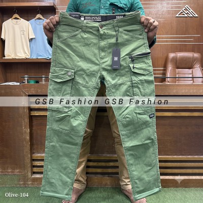 Men’s G-Star Cargo Pants – Premium Quality, Stylish & Durable Olive-102